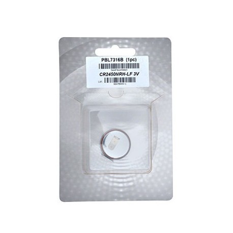 Pile bouton lithium - CR2450NRH-LF - 3V - 540 mAh