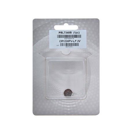 Pile bouton lithium - CR1220FV-LF - 3V - 38 mAh