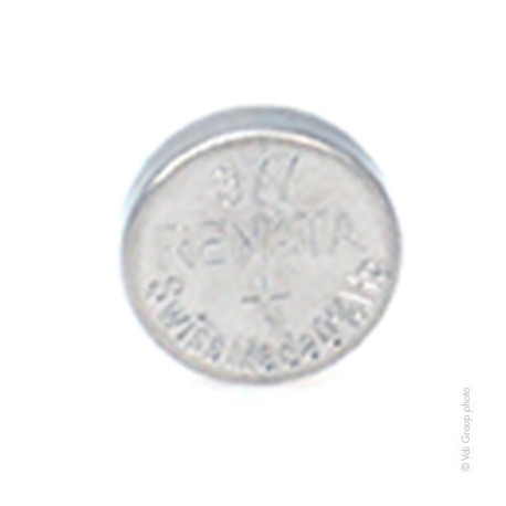 Pile bouton oxyde argent 377 - 1,55V - 28 mAh
