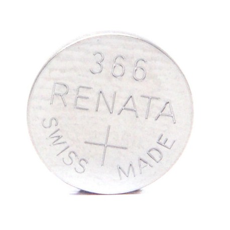 Pile bouton oxyde argent 366 - 1,55V - 40 mAh