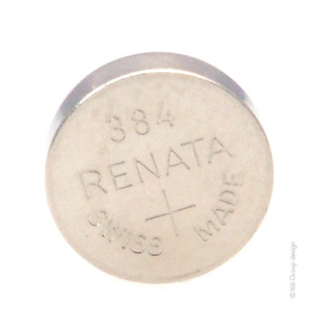 Pile bouton oxyde argent 384 - 1,55V - 45 mAh