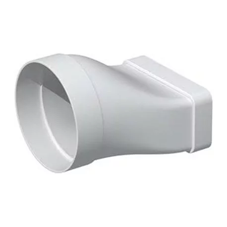 Manchon mixte rectangulaire MCM pour conduit PVC rigide - Extra-plat 55 x 220 mm