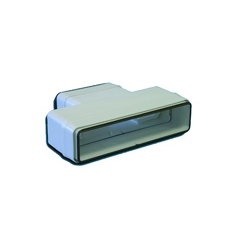 Réduction rectangulaire à joints RPRV 125 pour conduit PVC Rigide - Ultra-plat 55 x 220 mm