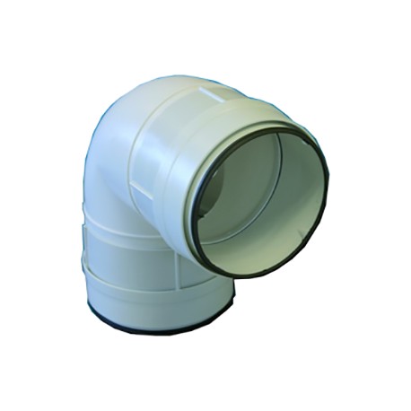 Coude circulaire 90° à joints CDCV 125 pour conduit PVC Rigide - Ø125mm