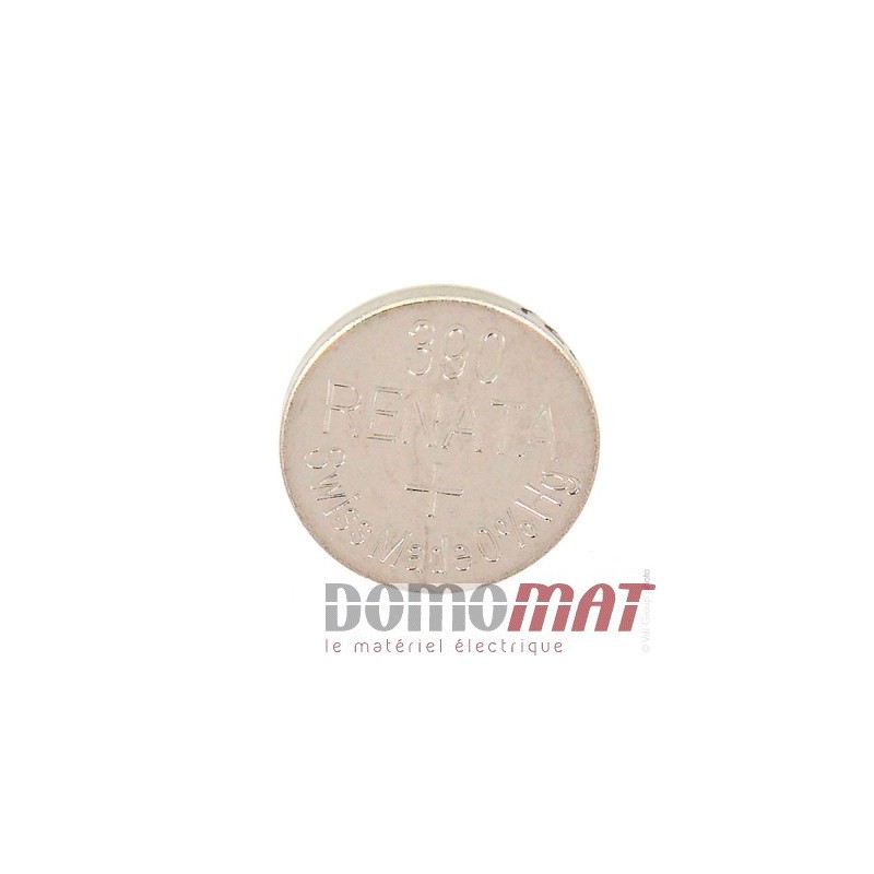 PBO7392 - RENATA] Pile bouton oxyde d'argent - 390 - 80 mah