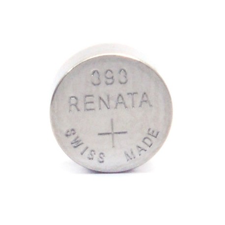 Pile bouton oxyde argent 393 - 1,55V - 80mAh