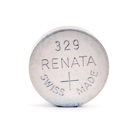 Pile bouton oxyde argent 329 - 1,55V - 37mAh