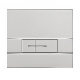 Plaque de déclenchement Calu - Chrome mat