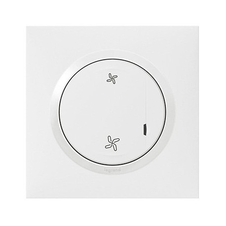 Commande sans fil pour interrupteur de VMC - Dooxie with Netatmo - Blanc