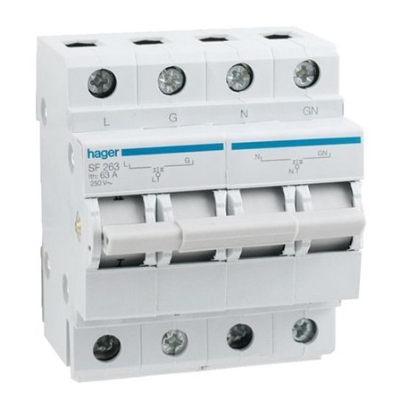 Inverseur 2P - 63A - I-0-II