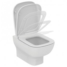 Pack WC suspendu Aquablade - 36,5x54,5cm - Softclose - Blanc