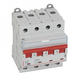 Interrupteur-sectionneur DX³-IS à déclenchement 4P - 400V~ - 40A - 4 modules