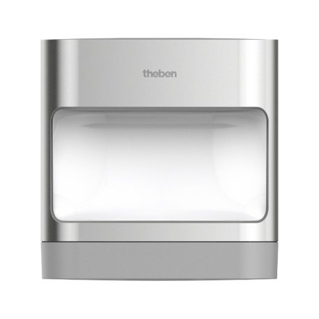 Applique LED extérieure theLeda D SL AL Theben - Faisceau frontal - 8,5 W