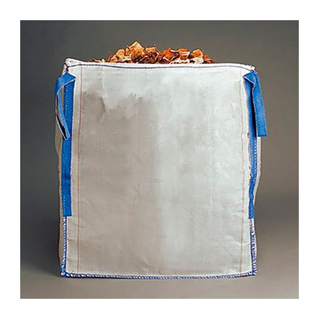 Sac de jardin Big bag - Pour décombres - 90x90x100cm - Blanc