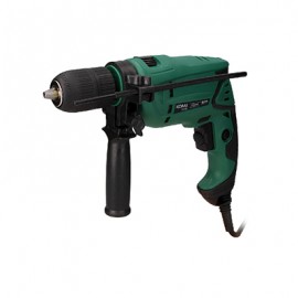 Perceuse à percussion - 500W - ø13mm - 2600 tr/min - Noir/vert