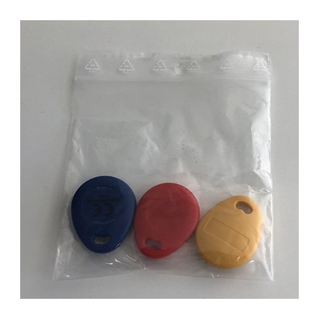 Lot de 3 badges RFID pour visiophone