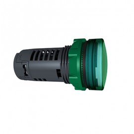 Voyant lumineux compact DEL - Harmony - 230V - Ø22 - Vert