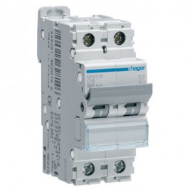 Disjoncteur NFN216 - 2P - 16A - 6/10kA - 400V - 50/60 Hz