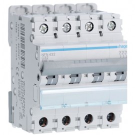 Disjoncteur NFN432 - 4P - 32A - 6/10kA - 400V - 50/60 Hz