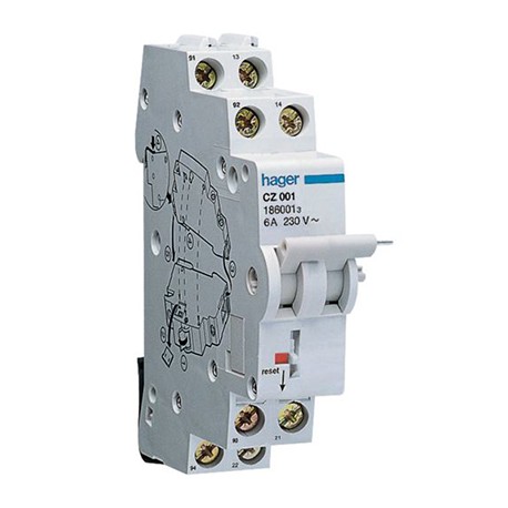 Contact auxiliaire - 6AC - 240V