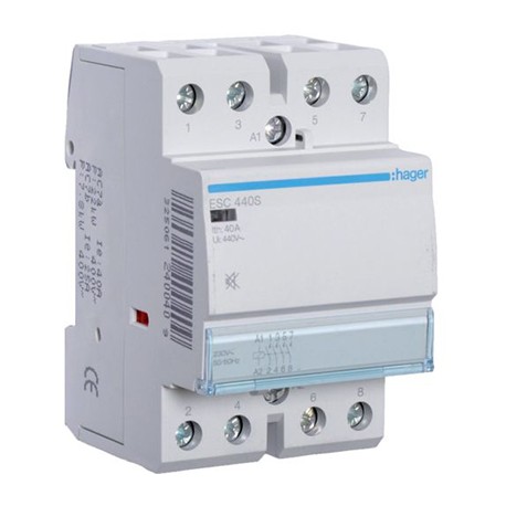 Contacteur Silencieux - 4P - 230V - 40A - 4F