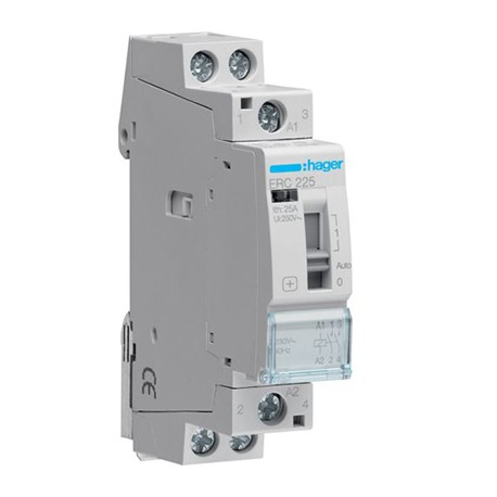 Contacteur à commande manuelle - 2P - 230V - 25A - 2F