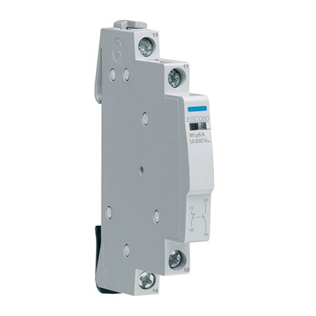 Contact auxiliaire - 6A - 1F + 1O - 230V