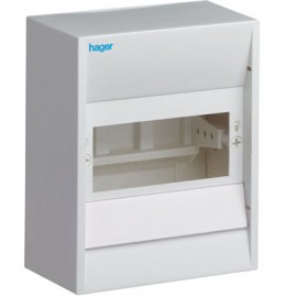 Coffret vide - 6 modules - Blanc