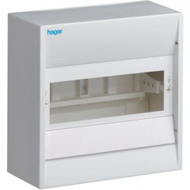 Coffret vide - 8 modules - Blanc