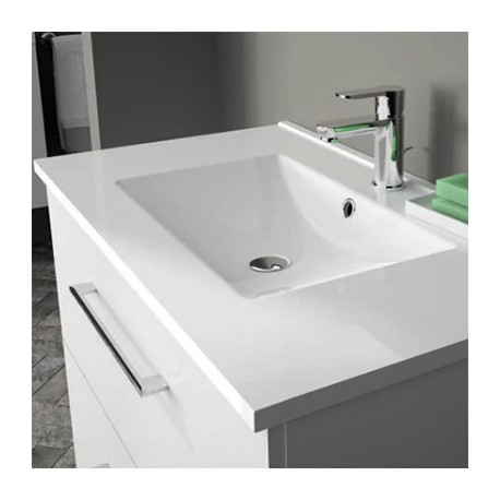 Plan Vasque First - pour meuble de salle de bain - Céramique