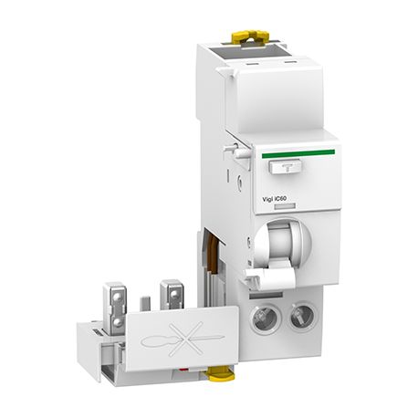 Bloc différentiel VIGI iC60 2P - 25A 10mA - Type AC