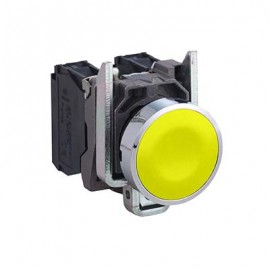 Bouton poussoir impulsion - Harmony XB4 - Jaune