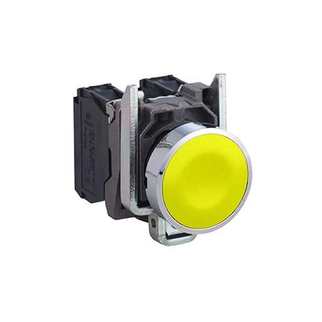 Bouton poussoir impulsion - Harmony XB4 - Jaune