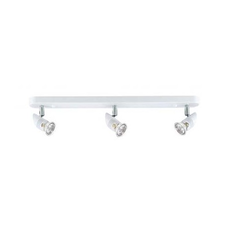 Barre de 3 spots LED Comète B3 Aric - GU10 - 3x4,2W - 3000K - IP20 - Blanc