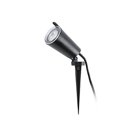 Projecteur extérieur LED sur pied TONI - Sans ampoule - GU10 - Noir