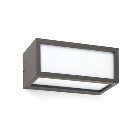 Applique extérieure LED TEJO - Sans ampoule - E27 - Gris