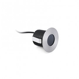 Lampe encastrable GRUND LED - Inox - 7W - IP67 - Avec ampoule