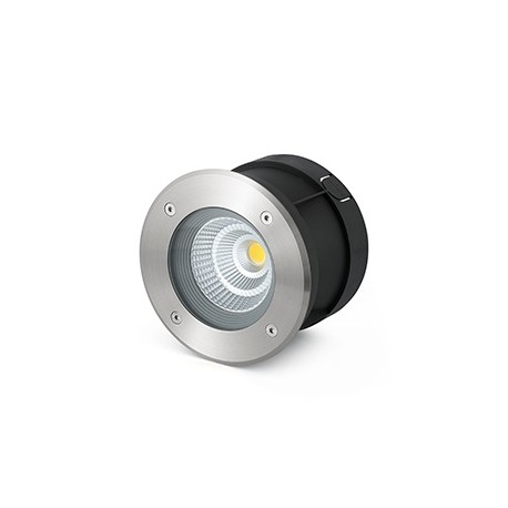 Lampe encastrable SURIA-12 LED - Inox - 12W - 3000K - IP67 - Avec ampoule