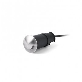 LED encastrable KANE-1 - Nickel - 3W - 3000K - IP67 - Avec ampoule