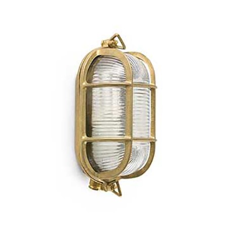 Applique extérieure LED CABO - Sans ampoule - E27 - Laiton