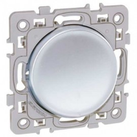 Interrupteur Va-et-vient Square - 1 poste - 10AX - Silver
