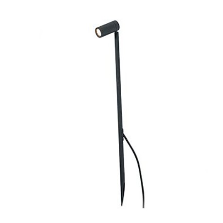 Projecteur extérieur LED sur pied SETH - Avec ampoule - 6W - Noir