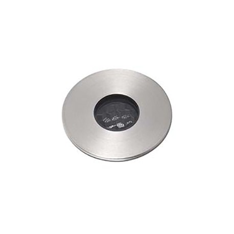 Lampe encastrable ronde GRUND - Inox - 2W - LED COB - IP67 - Avec ampoule