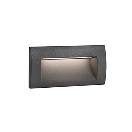 Applique extérieure SEDNA-2 LED - Avec ampoule - 3W - Gris