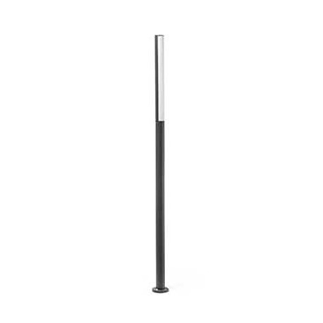 Lampadaire extérieur Beret-3 - Avec ampoule - 16W - Noir