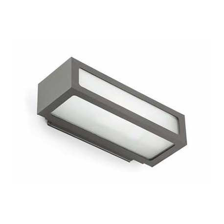 Applique extérieure LED NATRON - Sans ampoule - E27 - Gris