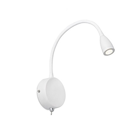 Applique intérieure liseuse Loke LED - Avec ampoule - 3W - Blanc