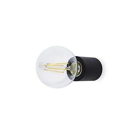 Applique intérieure TEN - Sans ampoule - E27 - Noir