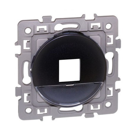 Cadre support pour noyaux RJ45 Square - 1 poste - Vulcain