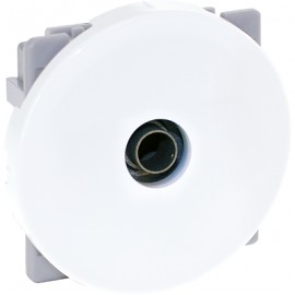 Prise TV simple Comète 1 poste - Blanc